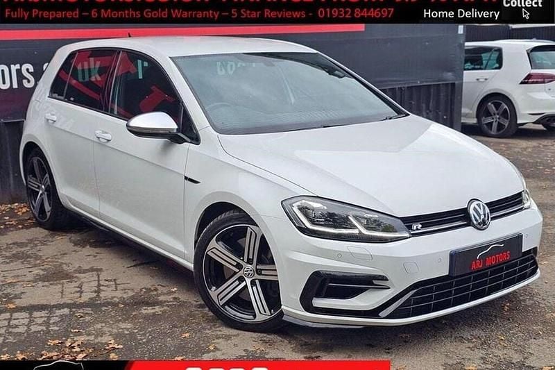 White Used 2018 VW Golf VII R Hatchback | £21,995 (A bit pricey) - Image 1/1