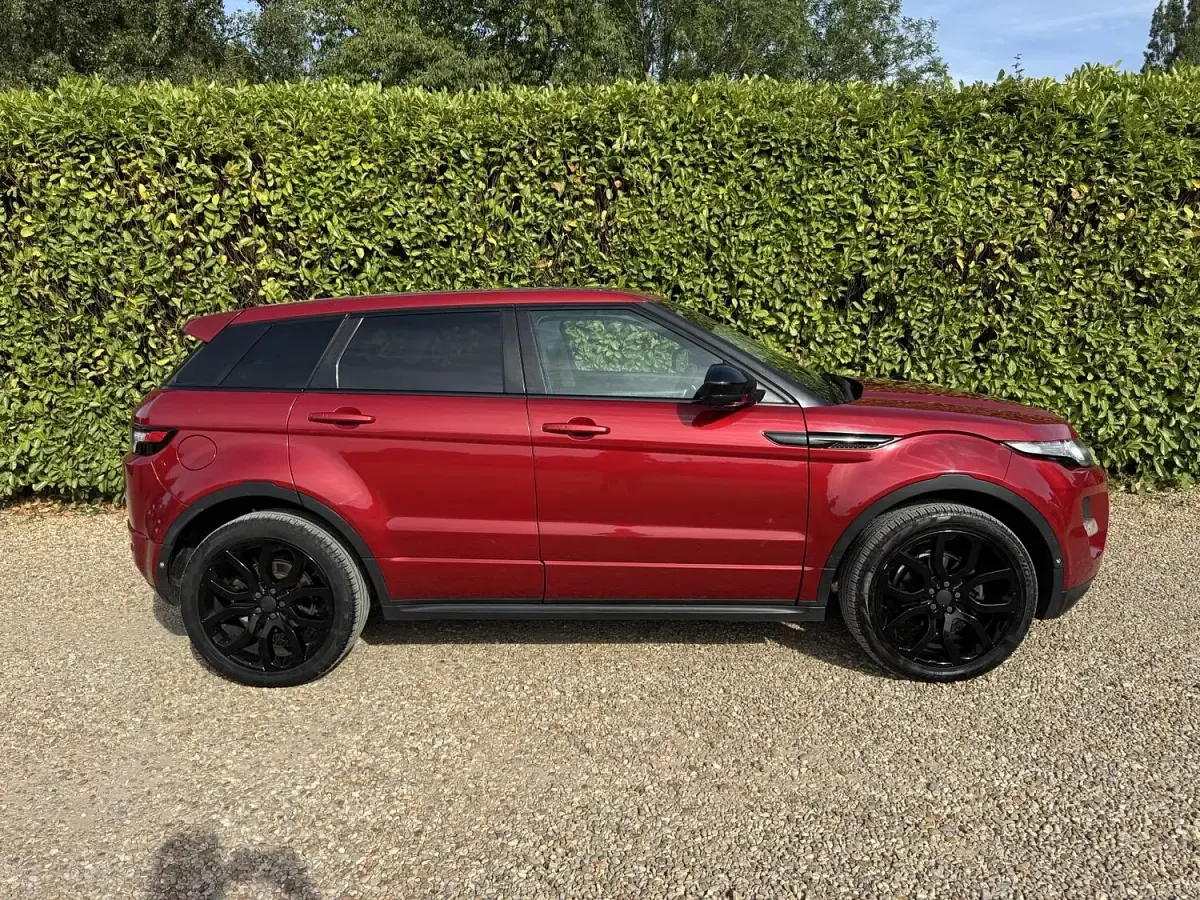 Used Land Rover Range Rover evoque Dynamic 190 HP (139 kW) 2014 Red SUV