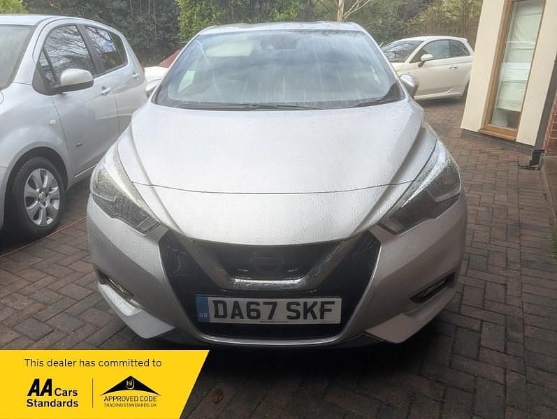 Used Nissan Micra N-Connecta 2017 Silver Hatchback