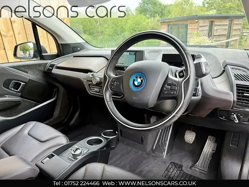 Usado BMW i3 125 kW (170 HP) 2017 Azul Citadino