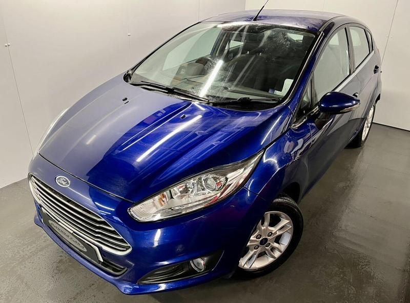 Used Ford Fiesta Zetec 100 HP (73 kW) 2017 Blue Hatchback