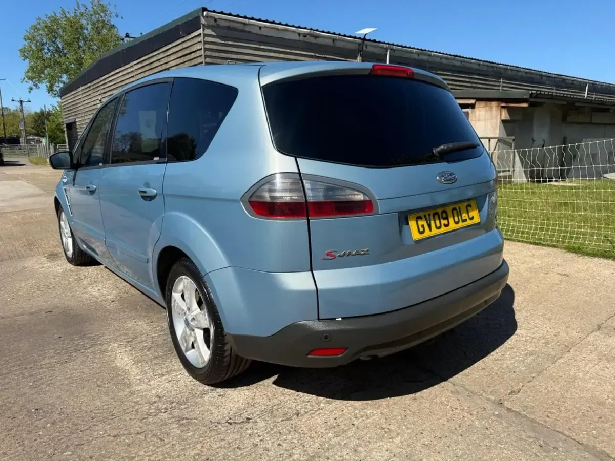 Begagnad Ford S-MAX Titanium 2009 Blå Minibuss