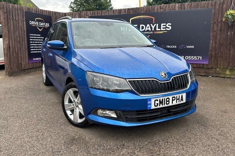 Blue Used 2018 Skoda Fabia SE L Estate | £7,999 (Fair price) - Image 1/1
