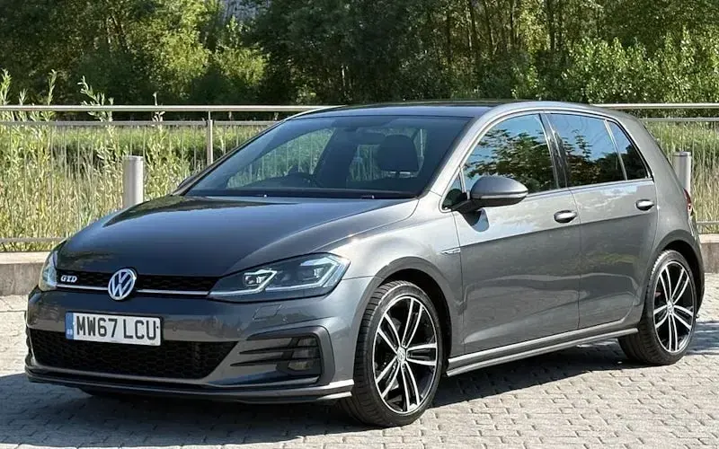 Used VW Golf VII GTD 184 HP (135 kW) 2017 Grey Hatchback