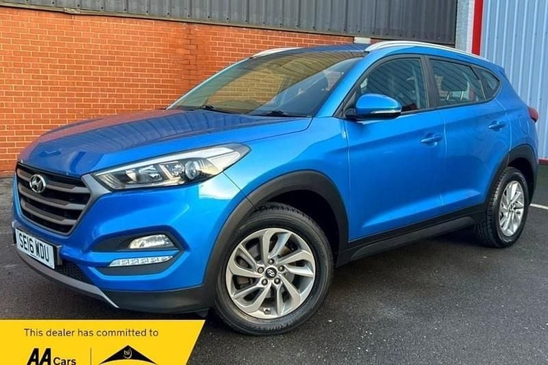 Used Hyundai Tucson SE 116 HP (85 kW) 2016 Blue SUV