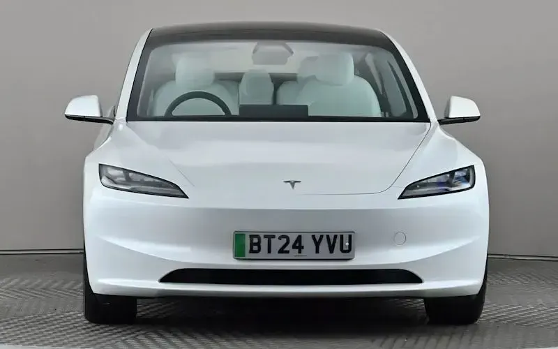 Used Tesla Model 3 Long Range AWD 366 kW (498 HP) 2024 White Sedan