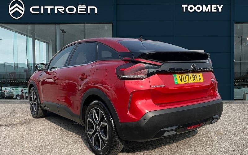 Used Citroën e-C4 Shine 100 kW (136 HP) 2021 Red Hatchback