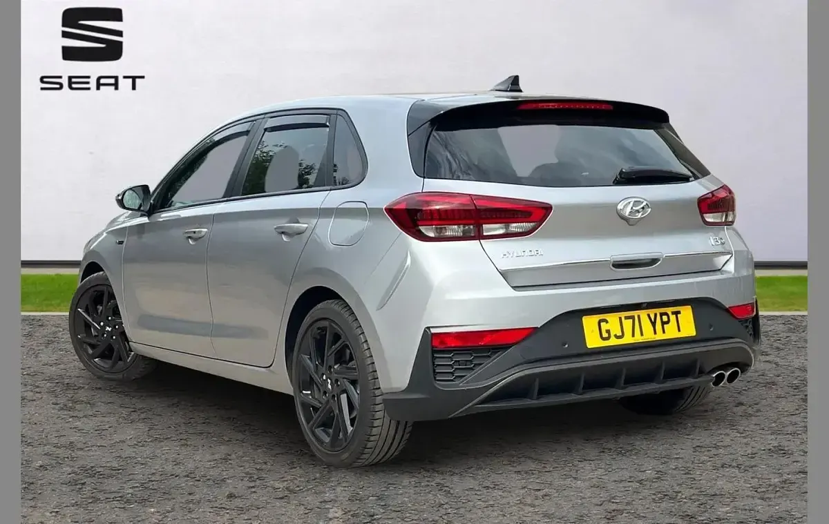 Used Hyundai i30 N Line 157 HP (115 kW) 2021 Silver Hatchback