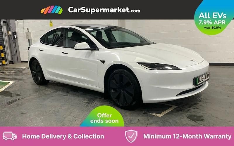 White Used 2024 Tesla Model 3 Sedan | £30,176 - Image 1/3