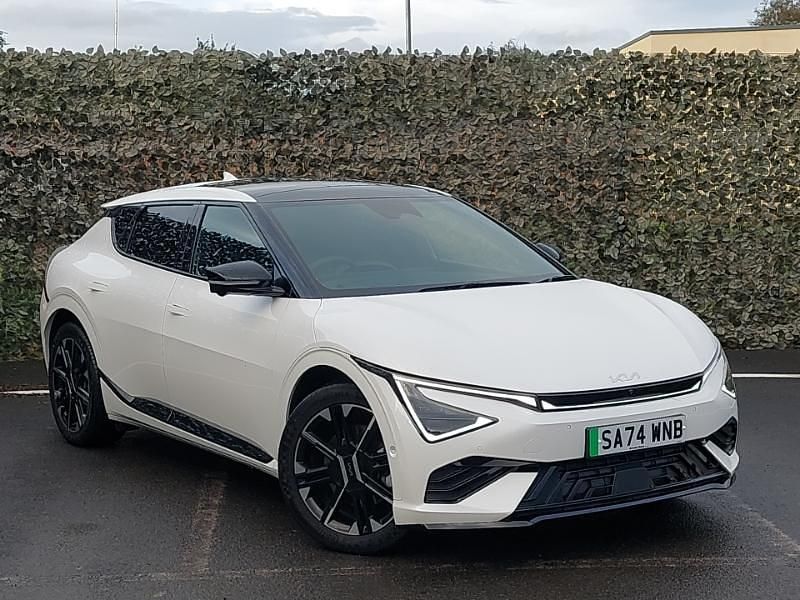 White Used 2024 Kia EV6 GT-Line S SUV | £38,998 (Expensive) - Image 1/4