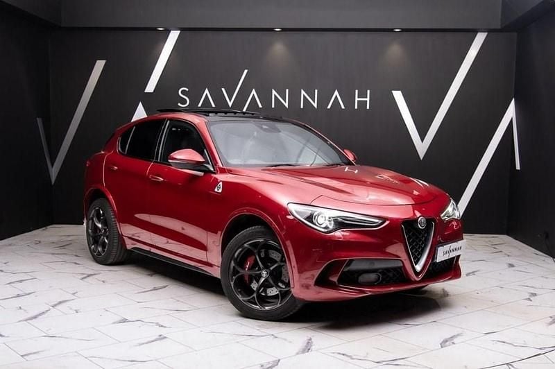 Red Used 2019 Alfa Romeo Stelvio Quadrifoglio SUV | £39,995 (Fair price) - Image 1/4