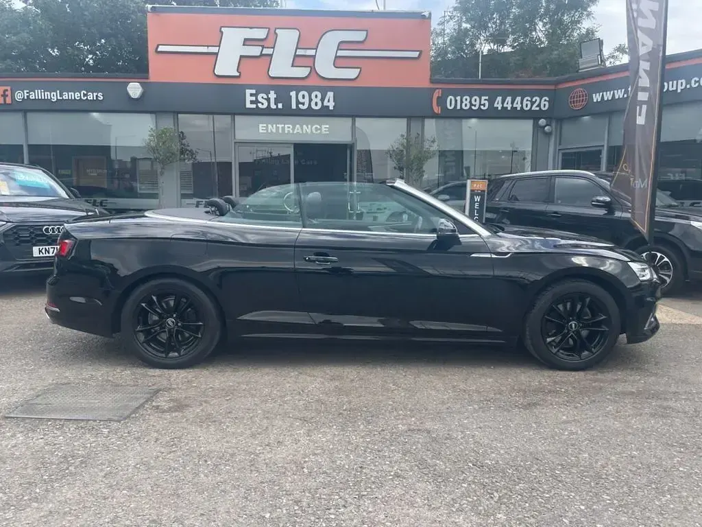 Used Audi Cabriolet Sport 190 HP (139 kW) 2018 Black Cabriolet