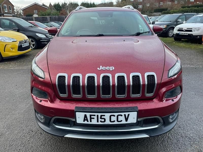 Used Jeep Cherokee Limited 170 HP (125 kW) 2015 Red SUV