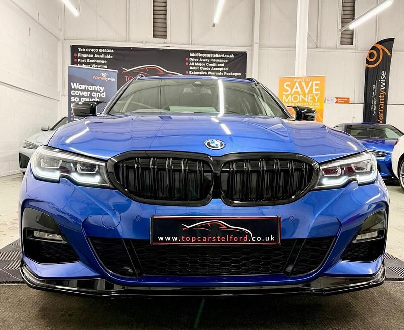 Used BMW 330e M Sport 288 HP (211 kW) 2022 Blue Estate