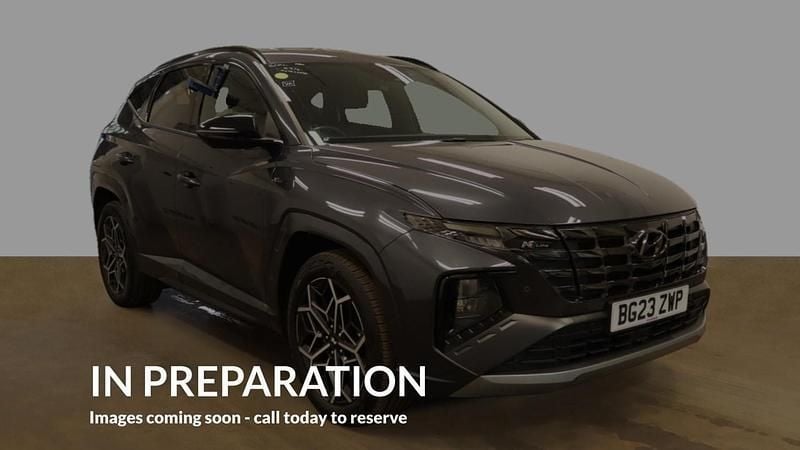 Grey Used 2023 Hyundai Tucson N Line SUV | £23,620 (Fair price) - Image 1/4