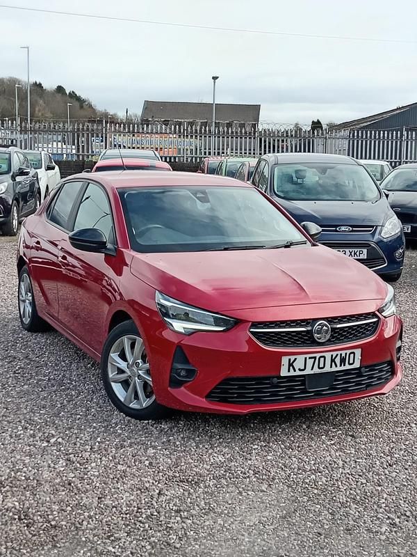 Used Vauxhall Corsa 100 HP (73 kW) 2020 Red Hatchback