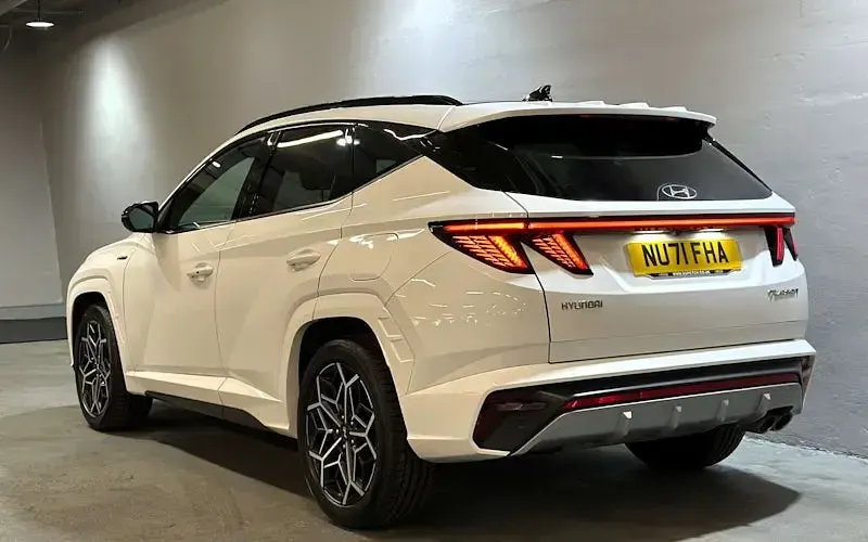 Used Hyundai Tucson N Line 230 HP (169 kW) 2021 White SUV