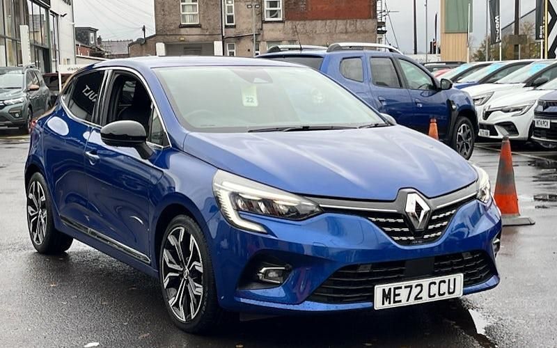 Renault id iron blue Used 2022 Renault Clio V Techno Hatchback | £14,444 (Fair price) - Image 1/4