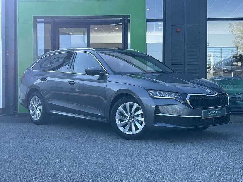 Grey Used 2025 Skoda Octavia SE L Estate | £31,500 - Image 1/4