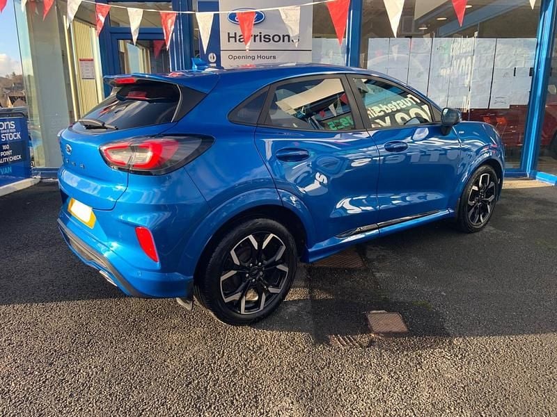 Used Ford Puma ST-Line X 125 HP (91 kW) 2024 Blue Hatchback