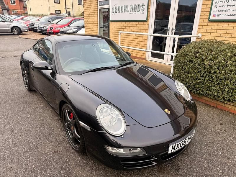 Bassalt black Used 2006 Porsche 911 Carrera Coupe | £25,500 (Good price) - Image 1/4
