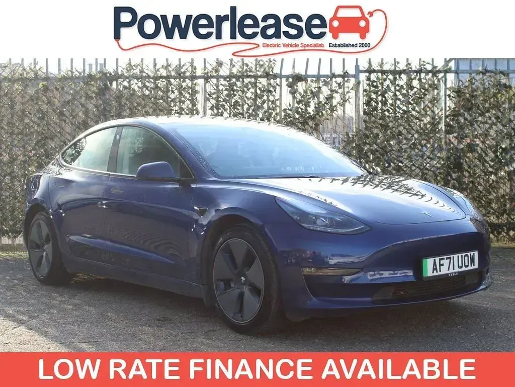 Used Tesla Model 3 254 kW (346 HP) 2021 Blue Sedan