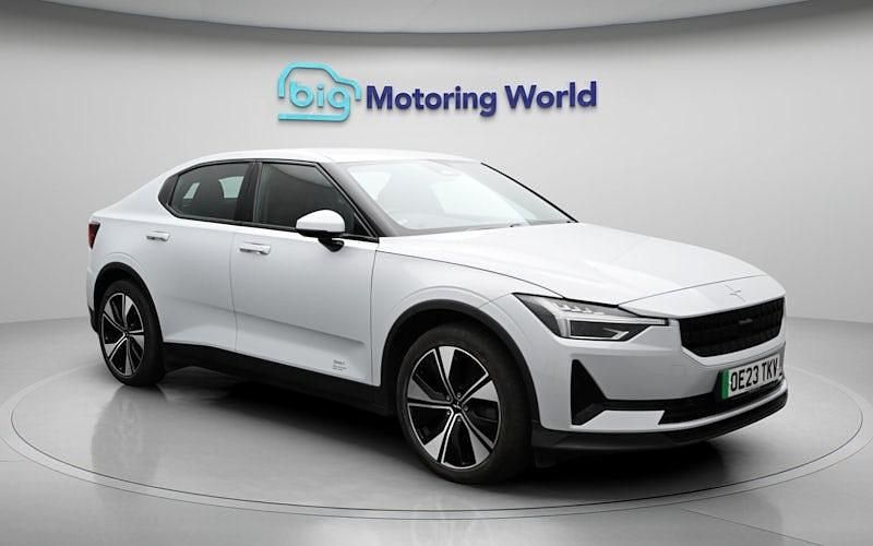 Begagnad Polestar 2 Long Range Single Motor 169 kW (231 HK) 2022 Silver Halvkombi