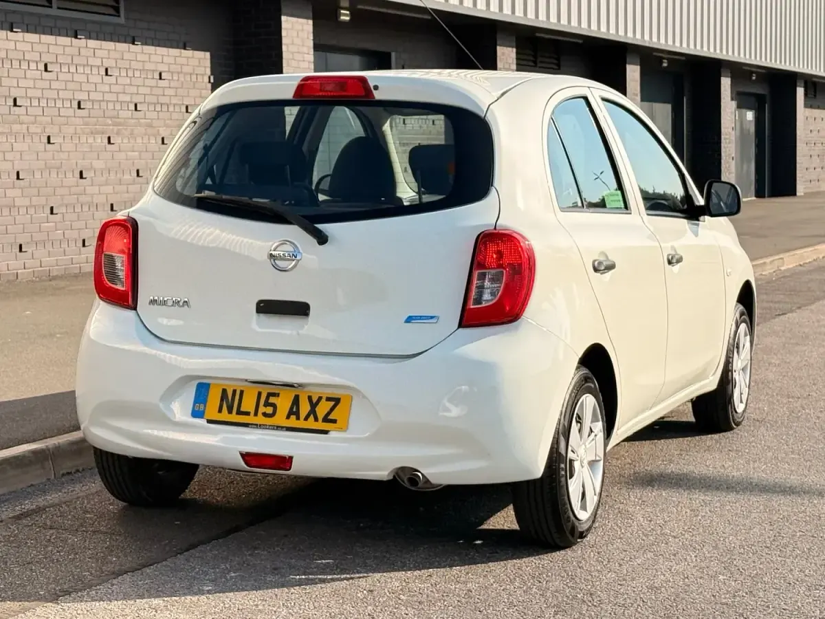Used Nissan Micra Visia 2015 White Hatchback