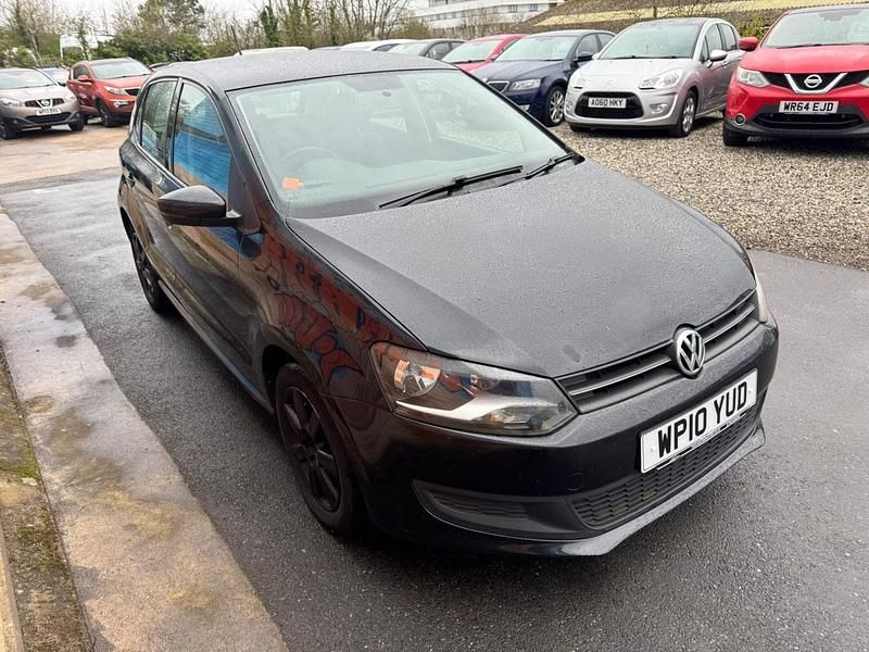 Used VW Polo SE 70 HP (51 kW) 2010 Black Hatchback