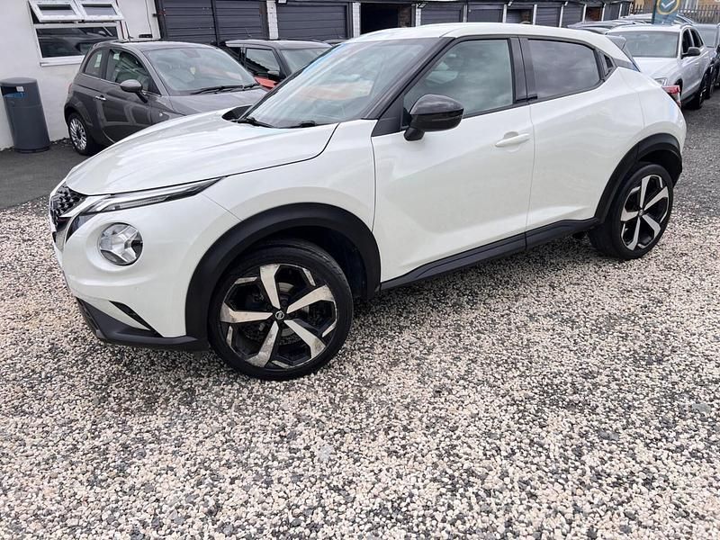 Begagnad Nissan Juke N-Connecta 2020 Vit SUV