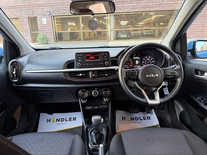Used Kia Picanto 2021 Blue Hatchback