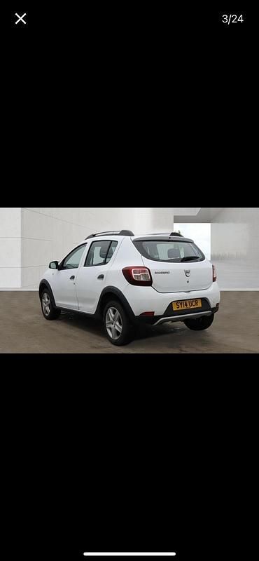 Used Dacia Sandero Ambiance 90 HP (66 kW) 2014 White Hatchback