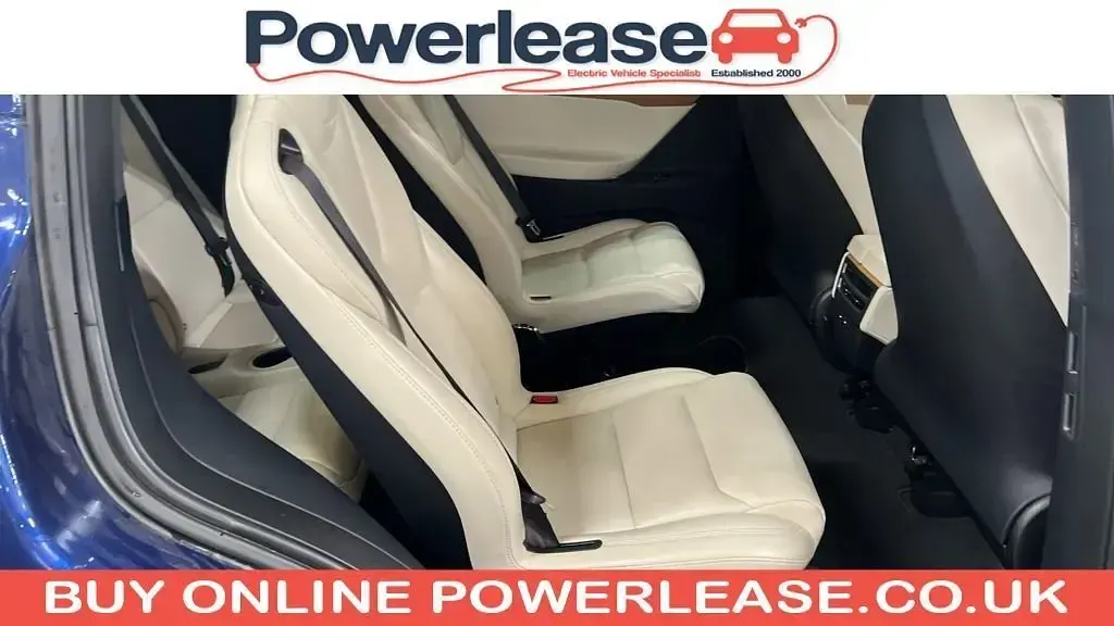 Used Tesla Model X Long Range AWD 397 kW (541 HP) 2019 Blue SUV