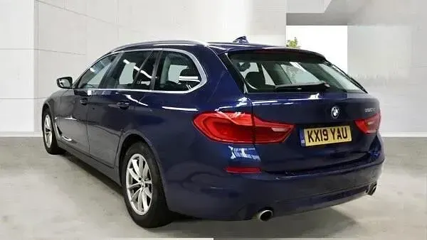 Gebraucht BMW 520 Advantage 2019 Blau Kombi
