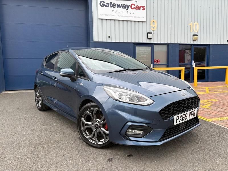Blue Used 2019 Ford Fiesta ST-Line Hatchback | £9,995 (A bit pricey) - Image 1/4