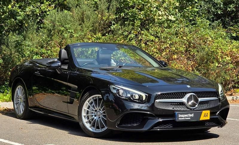 Black Used 2016 Mercedes SL400 Edition Cabriolet | £28,450 (Fair price) - Image 1/4