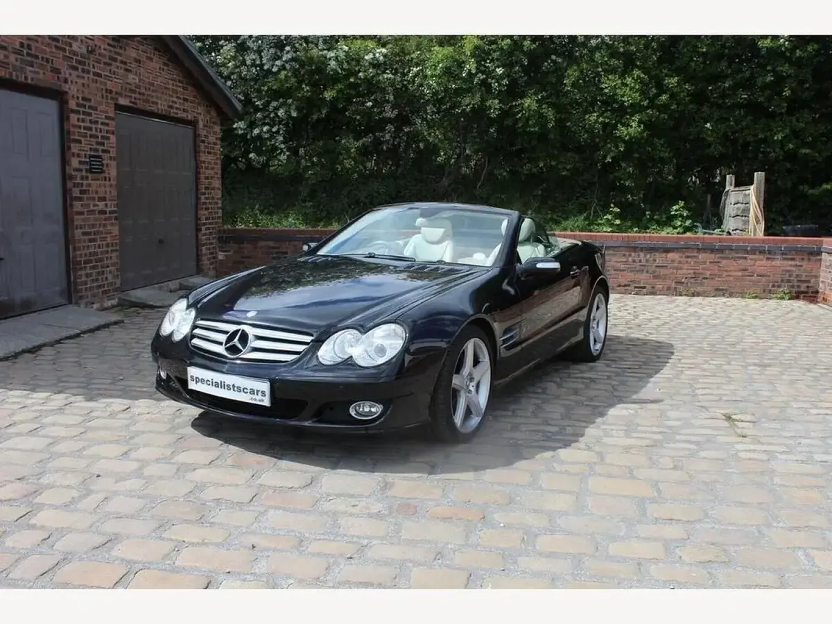 Used Mercedes SL350 Sport Edition 272 HP (200 kW) 2007 Black Cabriolet