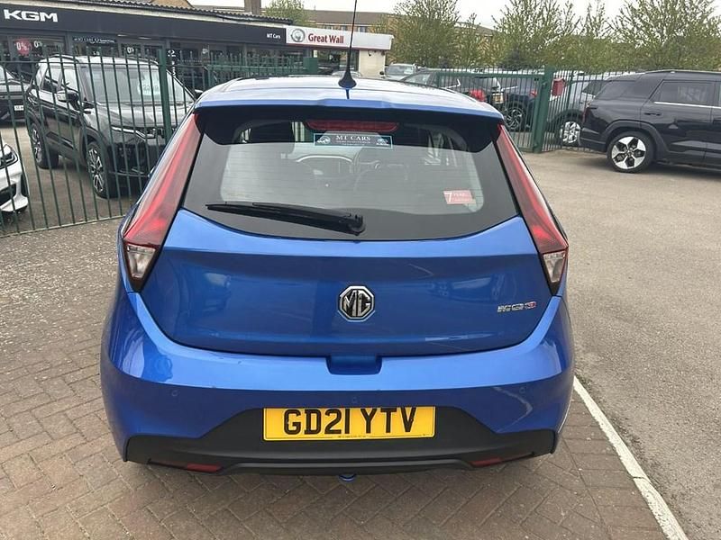 Used MG MG3 Excite 106 HP (77 kW) 2021 Blue Hatchback