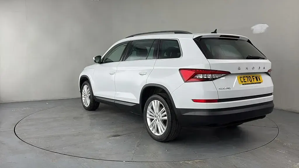 Used Skoda Kodiaq SE L 150 HP (110 kW) 2020 White SUV