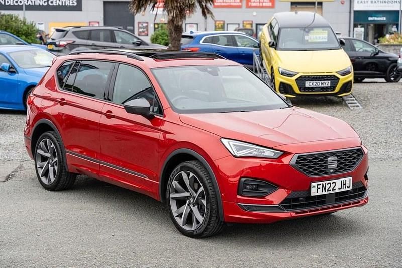 Red Used 2022 Seat Tarraco FR Sport SUV | £24,995 (Fair price) - Image 1/4