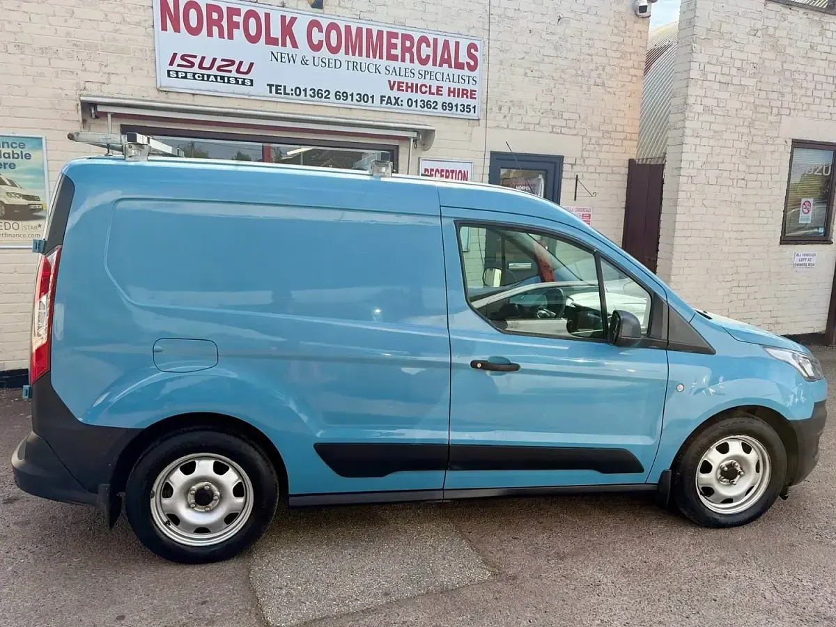 Used Ford Transit 75 HP (55 kW) 2022 Blue Van