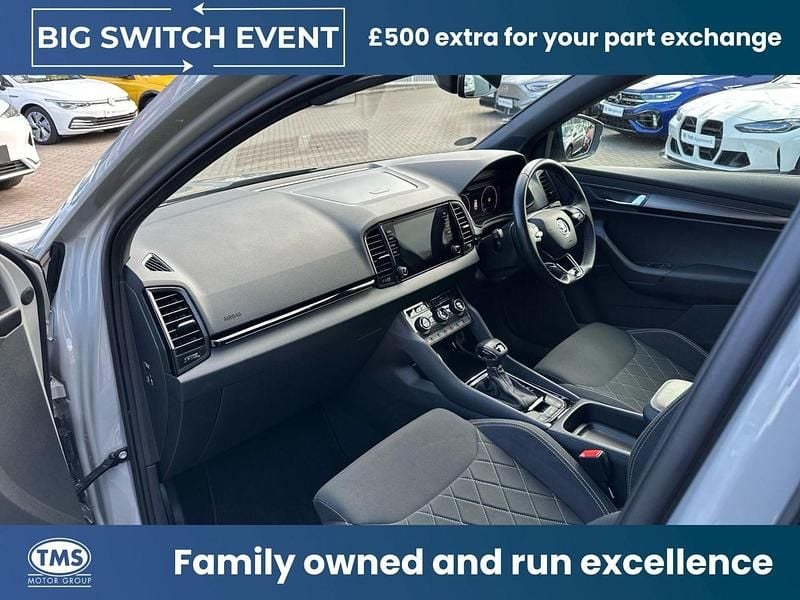 Used Skoda Karoq SportLine 150 HP (110 kW) 2023 Grey SUV