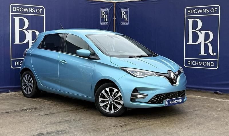 Used Renault Zoe GT-Line 100 kW (136 HP) 2020 Blue Hatchback