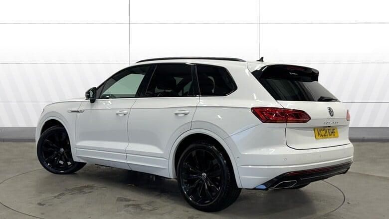 White Used 2021 VW Touareg Black Edition SUV | £39,980 (Fair price) - Image 1/3