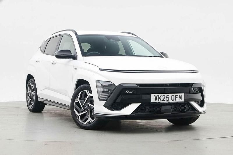 New Hyundai Kona N Line 2025 White SUV