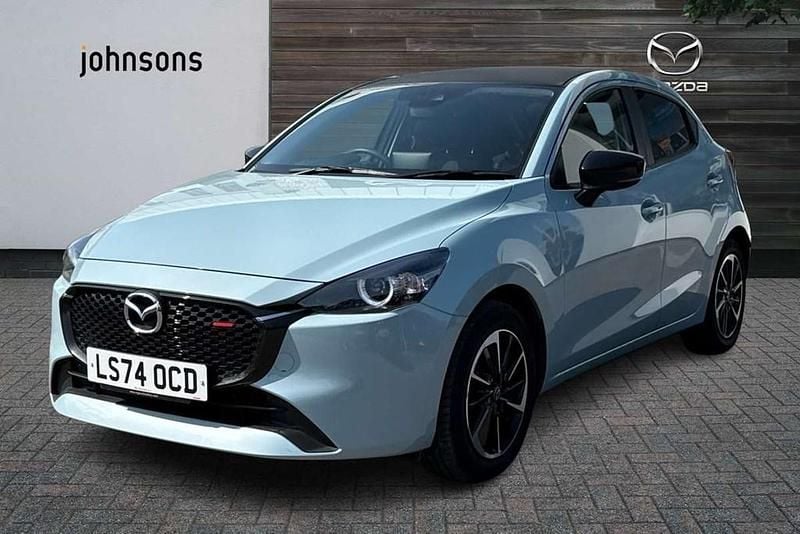 Used Mazda 2 Homura-Aka 89 HP (65 kW) 2024 Blue Hatchback
