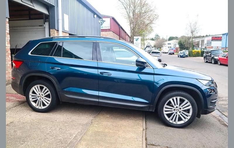 Used Skoda Kodiaq SE L 150 HP (110 kW) 2020 Blue SUV