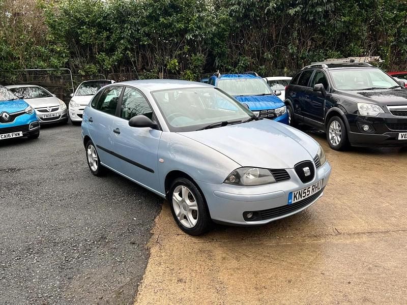 Used Seat Ibiza 70 HP (51 kW) 2005 Blue Hatchback