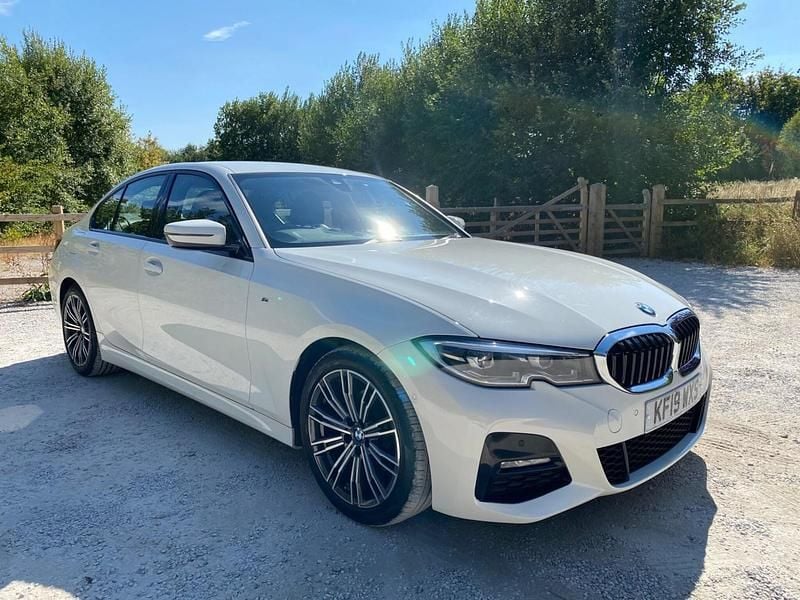 White Used 2019 BMW 320 M Sport Sedan | £16,590 (Fair price) - Image 1/4