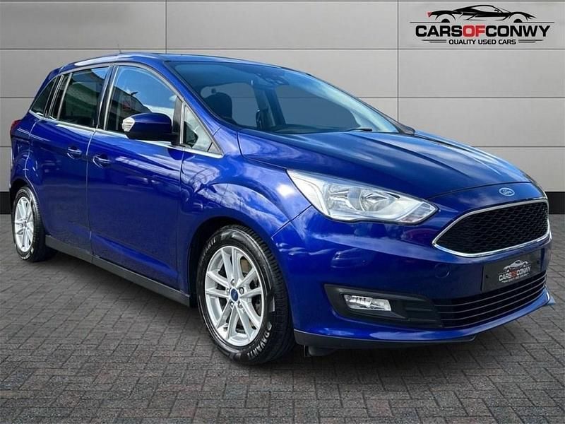 Used Ford Grand C-Max Zetec 120 HP (88 kW) 2018 Blue MPV